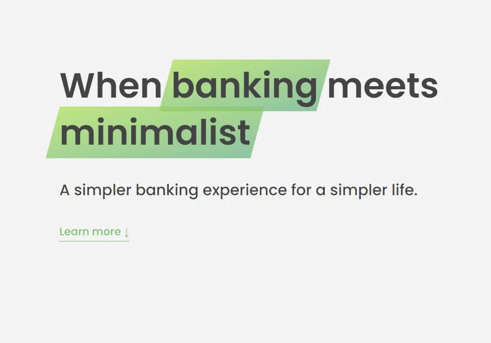 Image That Links To Work Example - Banking Site